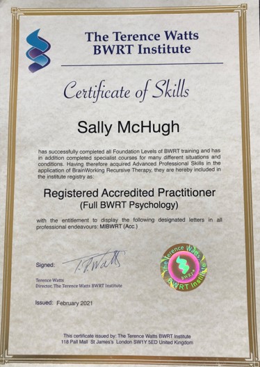 BWRT registered accredited practitioner